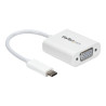 StarTech Adaptador Gráfico USB-C a VGA - Conversor de Vídeo USB 3.1 Ty