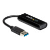 Startech Adaptador Gráfico Conversor USB 3.0 a VGA - Cable Convertidor