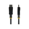 StarTech.com Cable de 5m DisplayPort 4K MBR con Cierre de Seguridad Bl