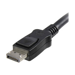 StarTech.com Cable de 5m DisplayPort 4K MBR con Cierre de Seguridad Bl
