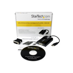 StarTech.com Adaptador de Vídeo Externo USB a DVI - Tarjeta Gráfica Ex