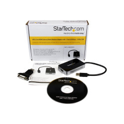 Adaptador Video Externo USB 3 HDMI Con Hub 1 Puerto USB | APLIUM