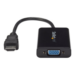 StarTech.com Cable Adaptador Externo Conversor Vídeo Audio HDMI a VGA