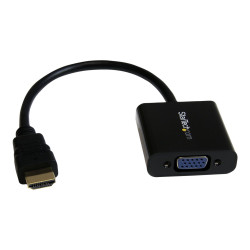 Startech - Adaptador de vídeo - HDMI macho a HD-15 (VGA) hembra - 24.5