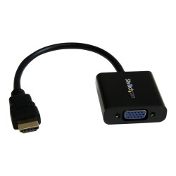 Startech - Adaptador de vídeo - HDMI macho a HD-15 (VGA) hembra - 24.5