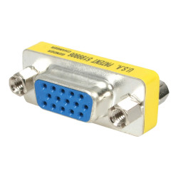 Adaptador Cambiador De Genero VGA Acoplador Union HD15 | APLIUM