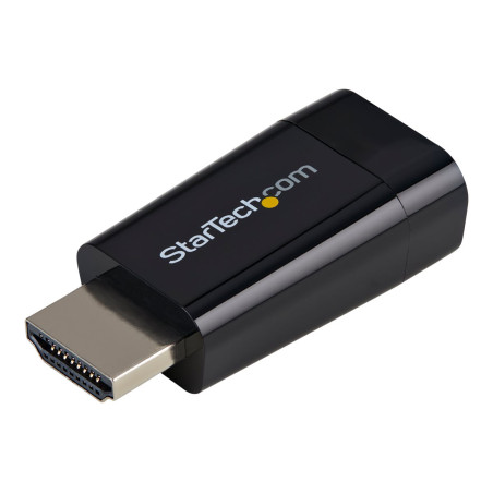 StarTech.com Adaptador Conversor de Vídeo HDMI a VGA - Convertidor Por