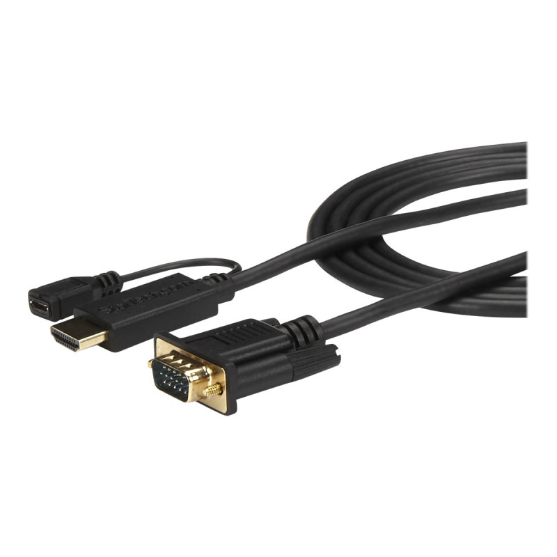 StarTech.com Cable de 1,8m Conversor Activo HDMI a VGA - Adaptador 192
