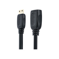 StarTech.com Cable HDMI de alta velocidad 12cm - Adaptador HDMI a Mini
