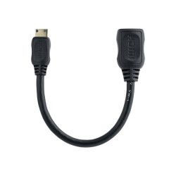 StarTech.com Cable HDMI de alta velocidad 12cm - Adaptador HDMI a Mini