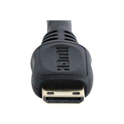 StarTech.com Cable HDMI de alta velocidad 12cm - Adaptador HDMI a Mini
