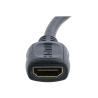 StarTech.com Cable HDMI de alta velocidad 12cm - Adaptador HDMI a Mini