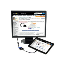 StarTech.com Adaptador Conversor de Vídeo Micro HDMI® a VGA - 1920x120
