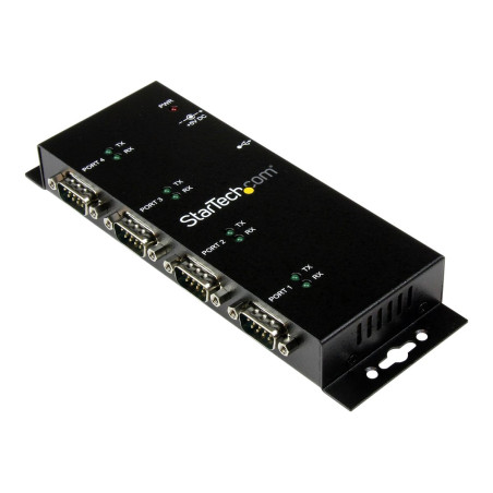 StarTech.com Concentrador Adaptador USB a Serie RS232 DB9 4 Puertos â