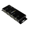 StarTech.com Concentrador Adaptador USB a Serie RS232 DB9 4 Puertos â