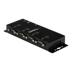StarTech.com Concentrador Adaptador USB a Serie RS232 DB9 4 Puertos â