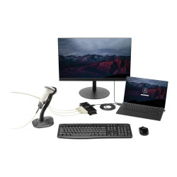 StarTech.com Concentrador Adaptador USB a Serie RS232 DB9 4 Puertos â
