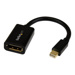StarTech.com 6in Mini DisplayPort to DisplayPort Video Cable Adapter (