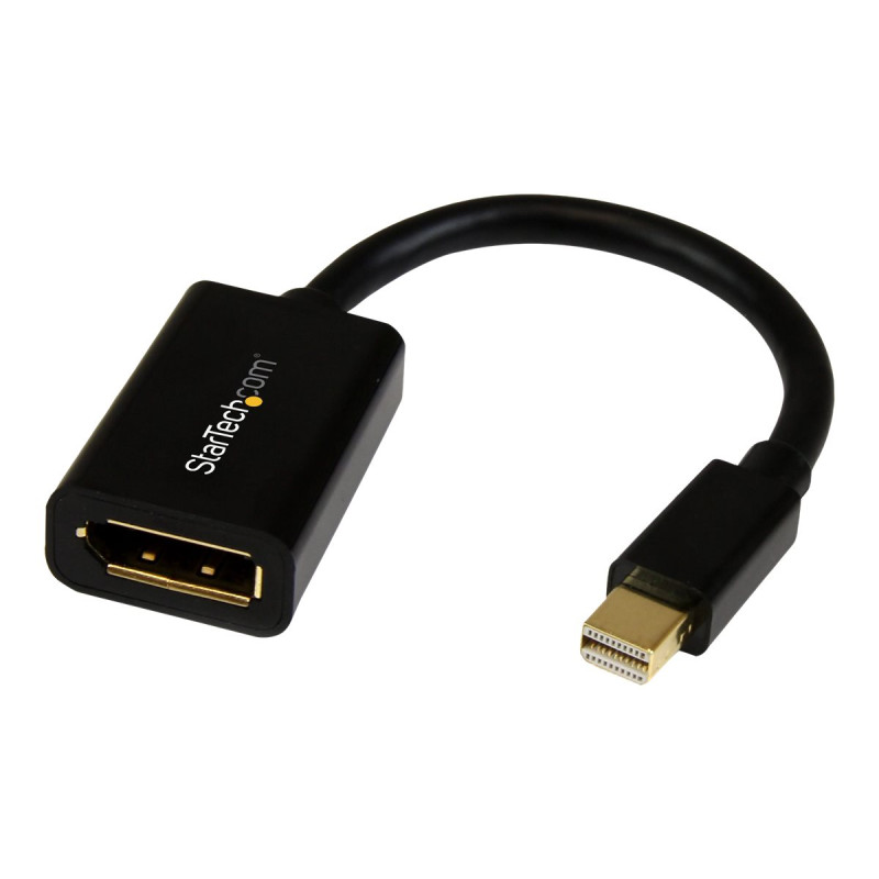 StarTech.com 6in Mini DisplayPort to DisplayPort Video Cable Adapter (