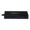 StarTech.com Hub USB 3.0 de Aluminio con Cable - Concentrador de 3 Pue