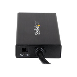 StarTech.com Hub USB 3.0 de Aluminio con Cable - Concentrador de 3 Pue