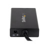 StarTech.com Hub USB 3.0 de Aluminio con Cable - Concentrador de 3 Pue