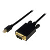 StarTech.com Cable 1,8m de Vídeo Adaptador Conversor Activo Mini Displ
