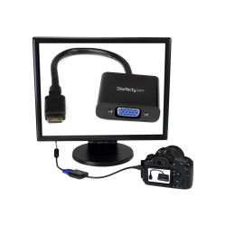 Mini HDMI to VGA Adapter Converter