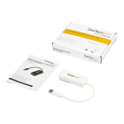Startech Adaptador Tarjeta de Red NIC Externa USB 3.0 1 Puerto Gigabit