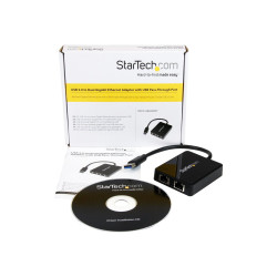 Tarjeta Ethernet 2 Puertos RJ45 Externa USB 3.0 Con 1X USB A | APLIUM