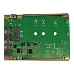 StarTech.com Adaptador Conversor SSD M.2 NGFF a SATA de 2,5 Pulgadas -