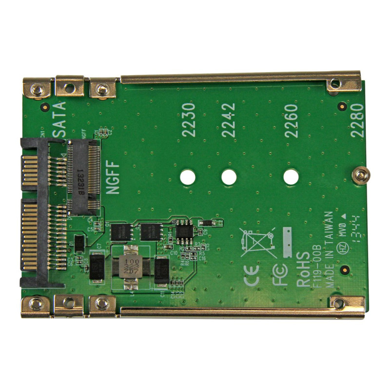 StarTech.com Adaptador Conversor SSD M.2 NGFF a SATA de 2,5 Pulgadas -