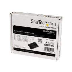 StarTech.com Adaptador Conversor SSD M.2 NGFF a SATA de 2,5 Pulgadas -