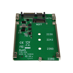 StarTech.com Adaptador Conversor SSD M.2 NGFF a SATA de 2,5 Pulgadas -