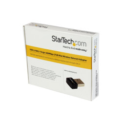 StarTech.com Mini Adaptador de Red Inalámbrico USB 2.0 a Wireless N de