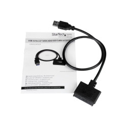 StarTech.com Cable Adaptador USB 3.0 con UASP a SATA III para Disco Du