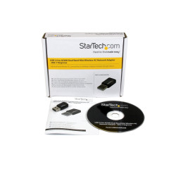 StarTech.com USB 2.0 AC600 Mini Dual Band Wireless-AC Network Adapter