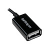 StarTech.com Cable Adaptador de 12cm Micro USB Macho a USB A Hembra OT