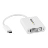 StarTech Adaptador Gráfico USB-C a DVI - Conversor de Vídeo USB 3.1 Ty