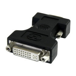 DVI to VGA Cable Adapter - Black - F/M | APLIUM
