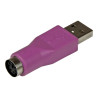 StarTech.com Adaptador Conversor PS/2 MiniDIN a USB para Teclado - PS/