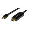 StarTech.com Cable Conversor Mini DisplayPort a HDMI de 1m - Color Neg