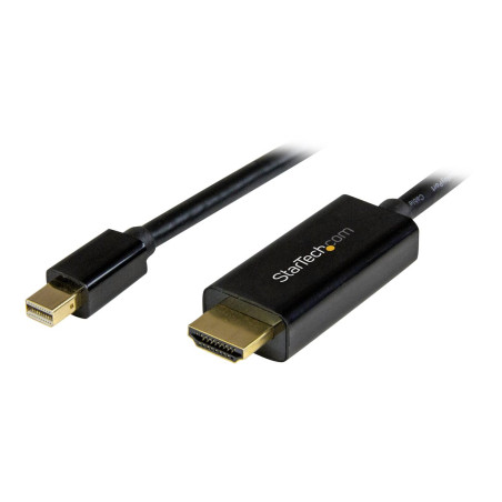 StarTech.com Cable Conversor Mini DisplayPort a HDMI de 2m - Color Neg