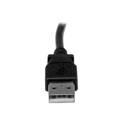 Cable USB 3M Impresora USB A USB B Acodado Angulo Izquierdo | APLIUM