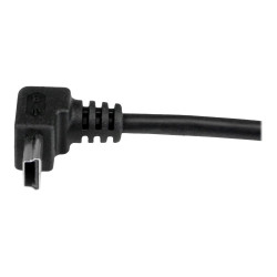 Cable 1M Mini USB B A USB A Acodado Hacia Arriba Adaptador | APLIUM