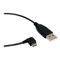 3ft USB to Right Angle Micro USB Cable