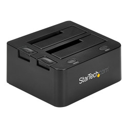 StarTech.com Dual-Bay USB 3.0 to SATA Hard Drive Docking Station, USB