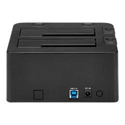 StarTech.com Dual-Bay USB 3.0 to SATA Hard Drive Docking Station, USB