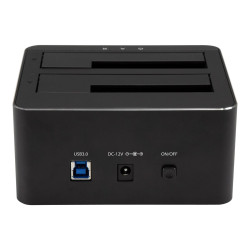StarTech.com Dual-Bay USB 3.0 to SATA Hard Drive Docking Station, USB