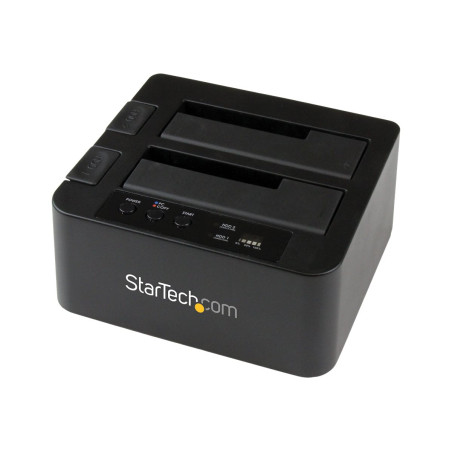 StarTech.com Dual Bay Hard Drive Duplicator, Standalone USB 3.0 (5 Gbp